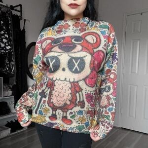 🧸 Punk Grunge Emo Scene Kid Sweater